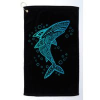AQUA BOHO SHARK Golf Towel