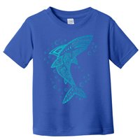 AQUA BOHO SHARK Toddler T-Shirt