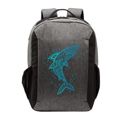 AQUA BOHO SHARK Vector Backpack