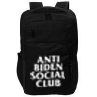 Anti Biden Social Club Impact Tech Backpack