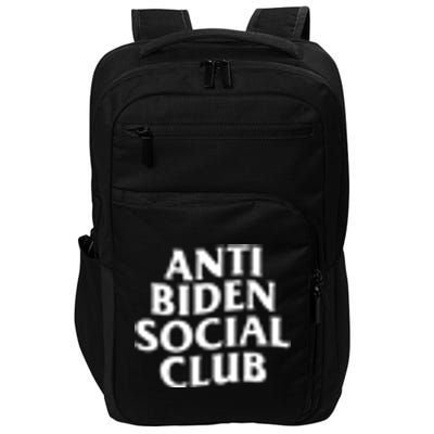 Anti Biden Social Club Impact Tech Backpack