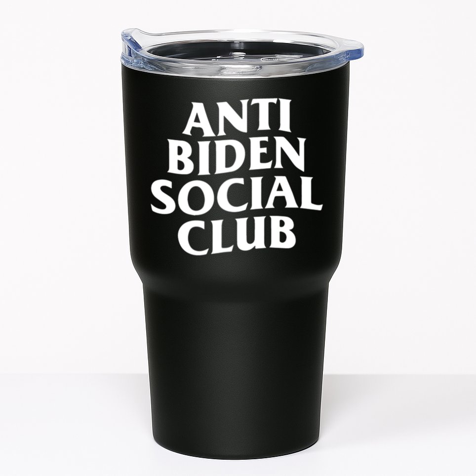 Anti Biden Social Club Tumbler