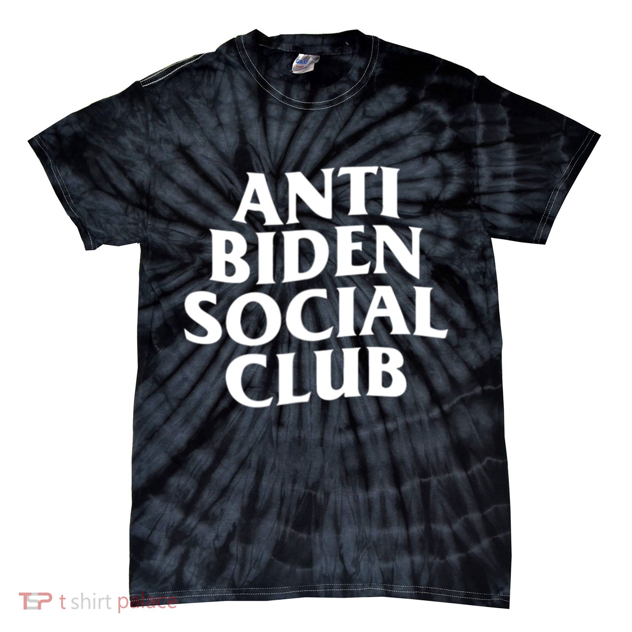 Anti Biden Social Club Tie-Dye T-Shirt