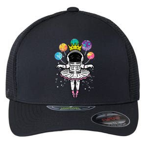 Astronaut Ballerina Space Ballet Flexfit Unipanel Trucker Cap