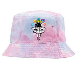 Astronaut Ballerina Space Ballet Tie-Dyed Bucket Hat