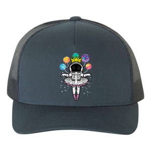 Astronaut Ballerina Space Ballet Yupoong Adult 5-Panel Trucker Hat