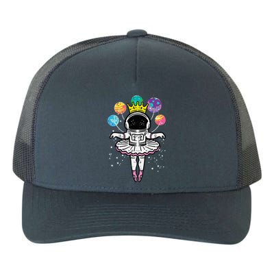 Astronaut Ballerina Space Ballet Yupoong Adult 5-Panel Trucker Hat