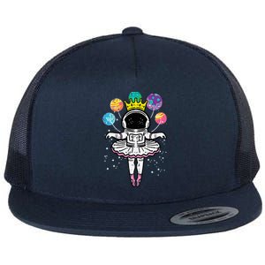 Astronaut Ballerina Space Ballet Flat Bill Trucker Hat