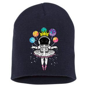 Astronaut Ballerina Space Ballet Short Acrylic Beanie