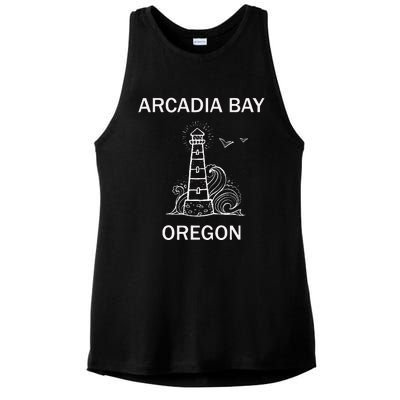 Arcadia Bay Strange Life Two Whales Diner Video Gamer Ladies PosiCharge Tri-Blend Wicking Tank