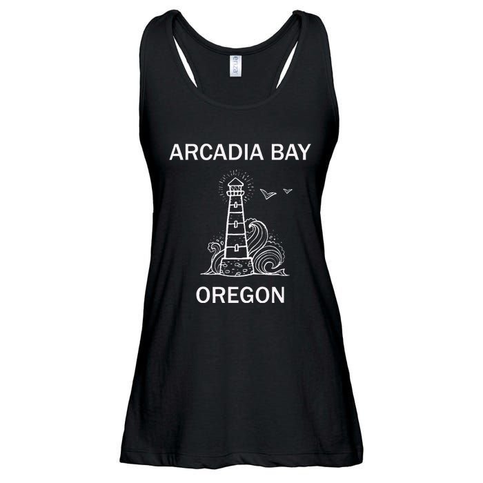 Arcadia Bay Strange Life Two Whales Diner Video Gamer Ladies Essential Flowy Tank