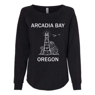 Arcadia Bay Strange Life Two Whales Diner Video Gamer Womens California Wash Sweatshirt