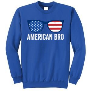 American Bro Sunglasses 4th Of July Gift Sweatshirt