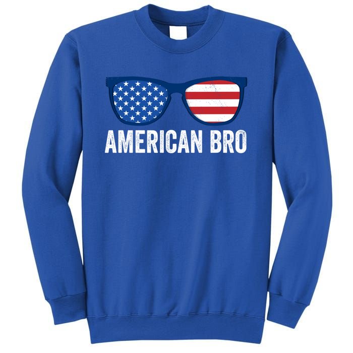 American Bro Sunglasses 4th Of July Gift Sweatshirt