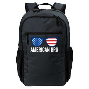 American Bro Sunglasses 4th Of July Gift Daily Commute Backpack