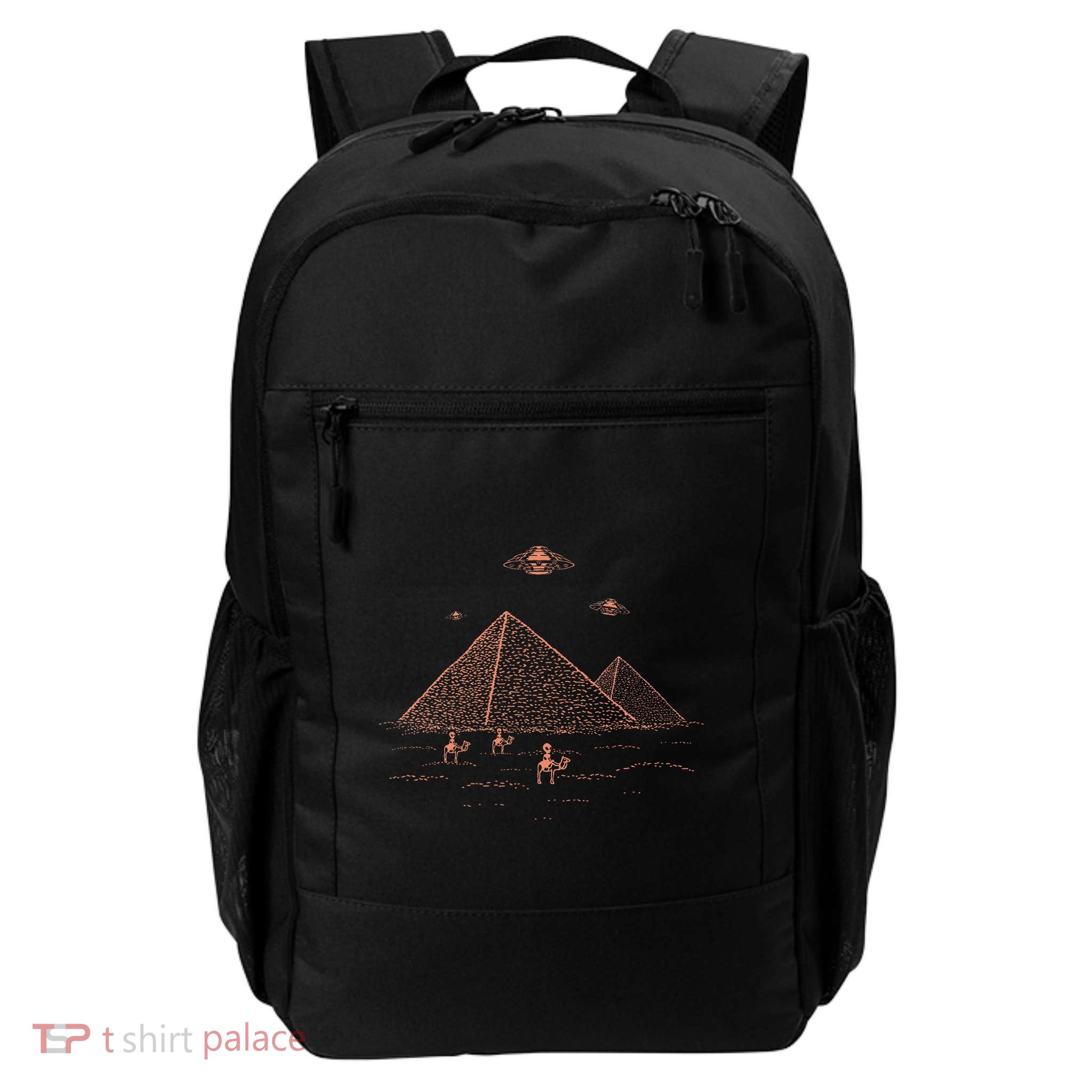 Alien Believer Saucer Cryptid Lover Extraterrestrial Beings Daily Commute Backpack