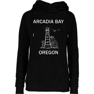 Arcadia Bay Strange Life Two Whales Diner Video Gamer Gift Womens Funnel Neck Pullover Hood