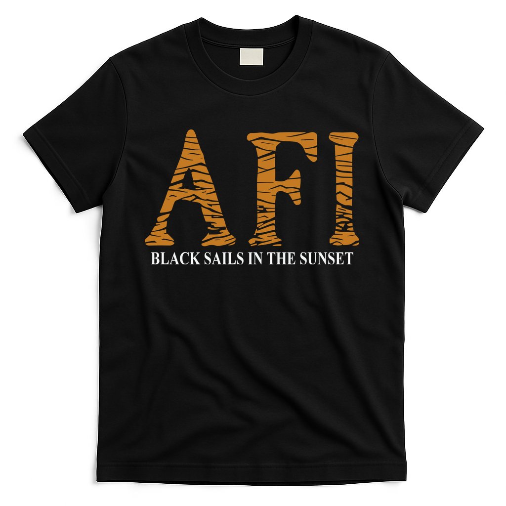 Afi Black Sails Waves T-Shirt