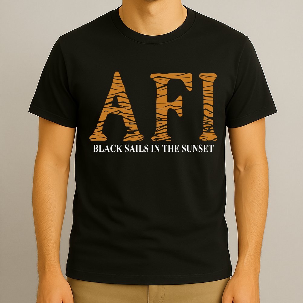 Afi Black Sails Waves T-Shirt