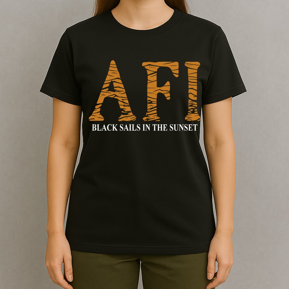 Afi Black Sails Waves T-Shirt