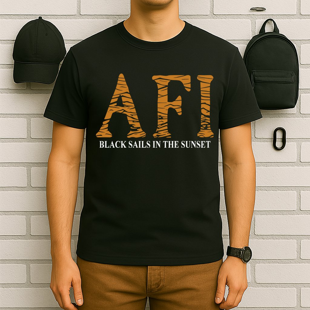 Afi Black Sails Waves T-Shirt