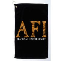 Afi Black Sails Waves Golf Towel