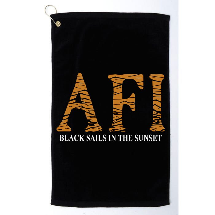 Afi Black Sails Waves Golf Towel
