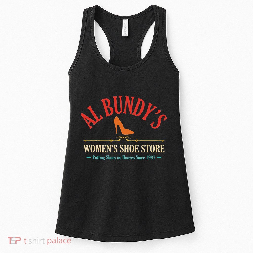 Al BundyS Shoe Store Putting Shoes Vintage Womens Tank Top