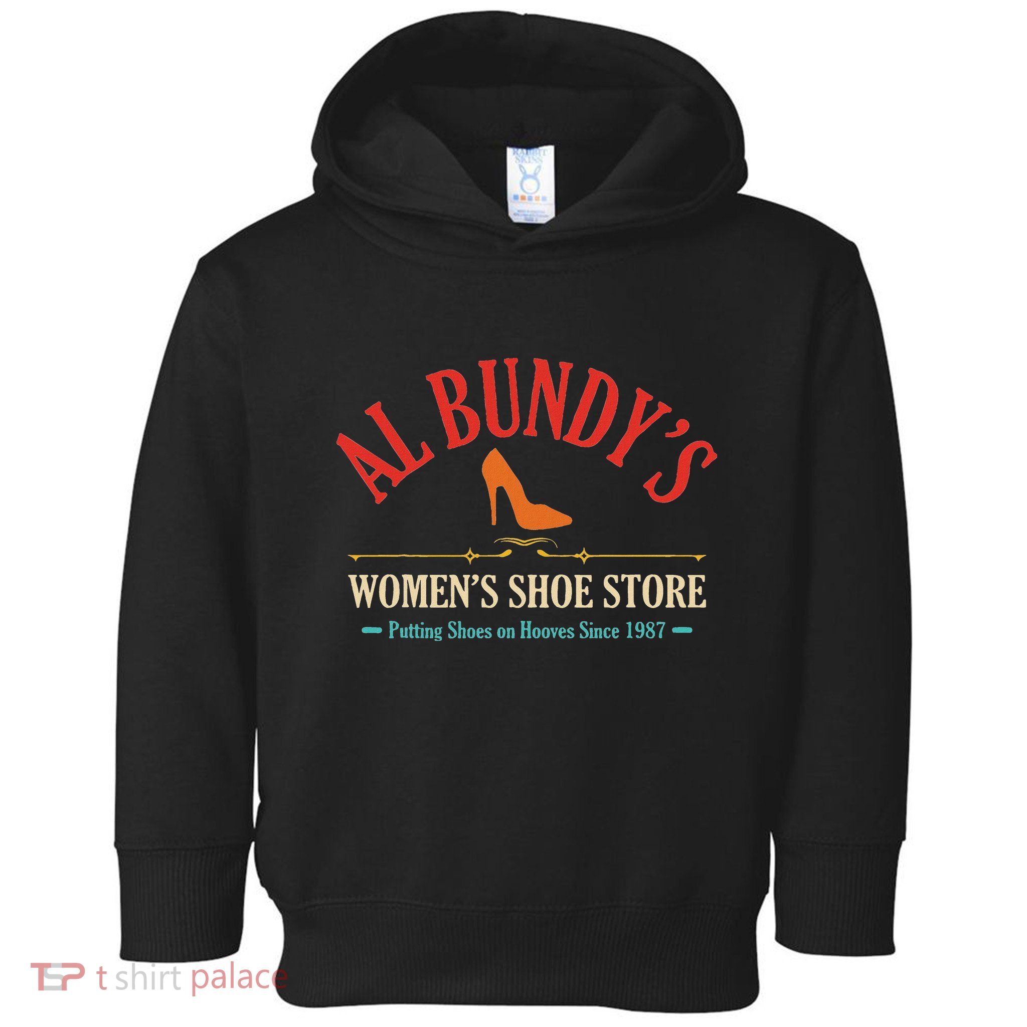 Al BundyS Shoe Store Putting Shoes Vintage Toddler Hoodie