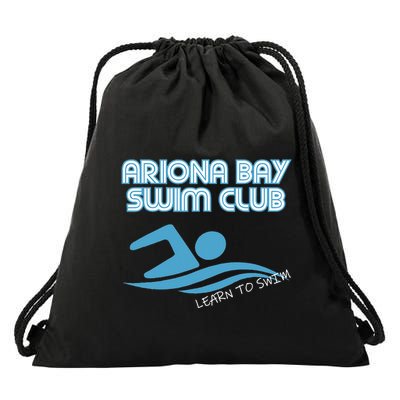Arizona Bay Swim Club Learn To Swim Team Drawstring Bag