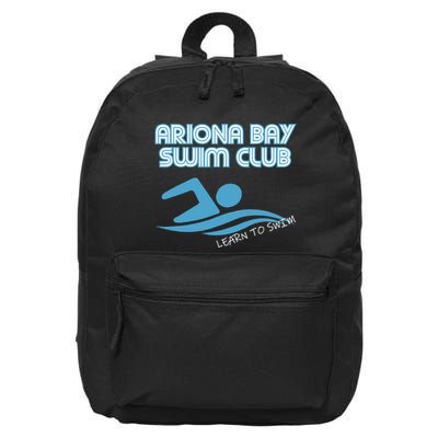 Arizona Bay Swim Club Learn To Swim Team 16 in Basic Backpack