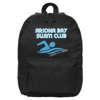 Arizona Bay Swim Club Learn To Swim Team 16 in Basic Backpack
