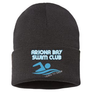 Arizona Bay Swim Club Learn To Swim Team Sustainable Knit Beanie