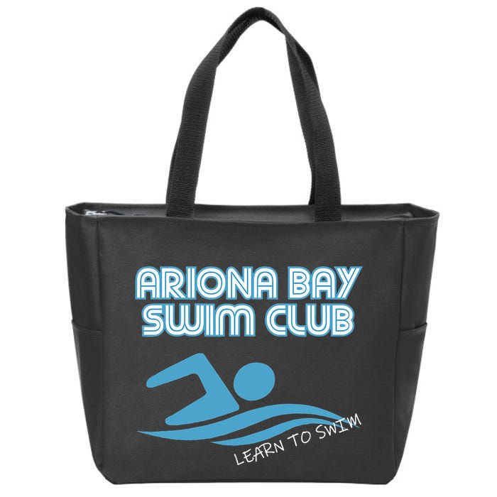 Arizona Bay Swim Club Learn To Swim Team Zip Tote Bag