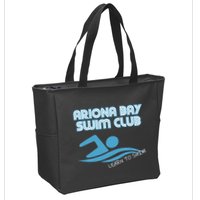 Arizona Bay Swim Club Learn To Swim Team Zip Tote Bag