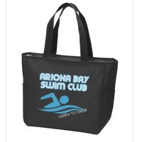 Arizona Bay Swim Club Learn To Swim Team Zip Tote Bag