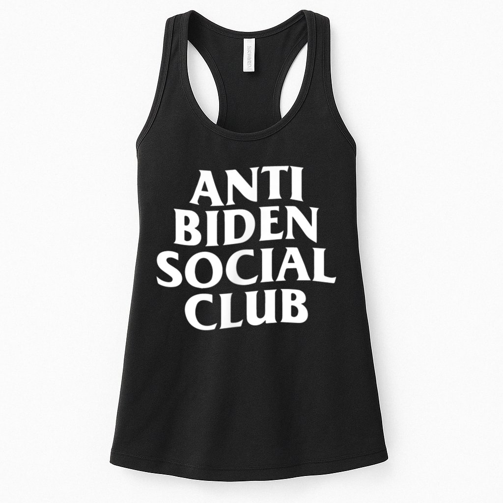 Anti Biden Social Club Womens Tank Top