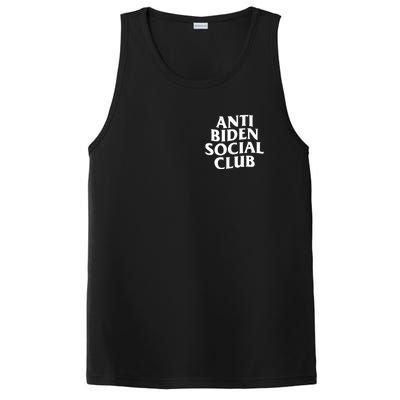 Anti Biden Social Club PosiCharge Competitor Tank