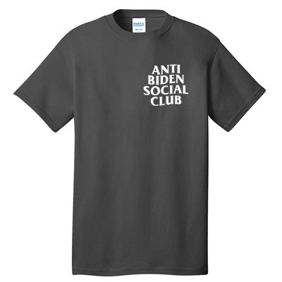 Anti Biden Social Club Tall T-Shirt