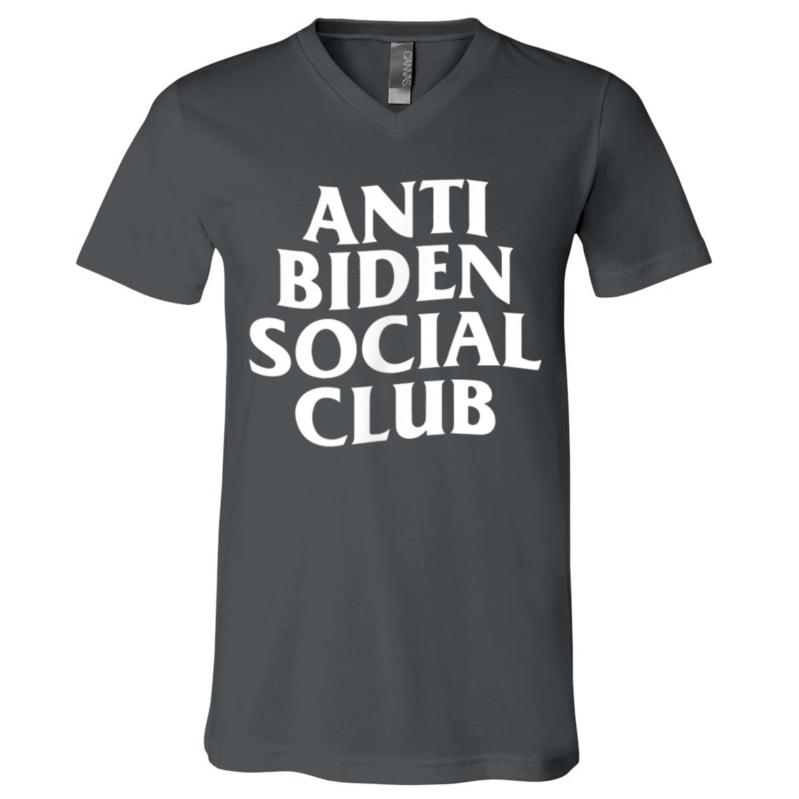 Anti Biden Social Club V-Neck T-Shirt