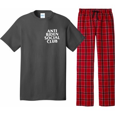 Anti Biden Social Club Pajama Set