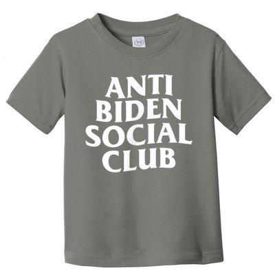 Anti Biden Social Club Toddler T-Shirt