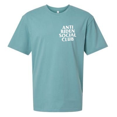 Anti Biden Social Club Sueded Cloud Jersey T-Shirt