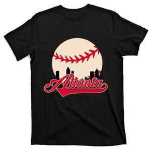 Atlanta Baseball Skyline Georgia Atlanta T-Shirt