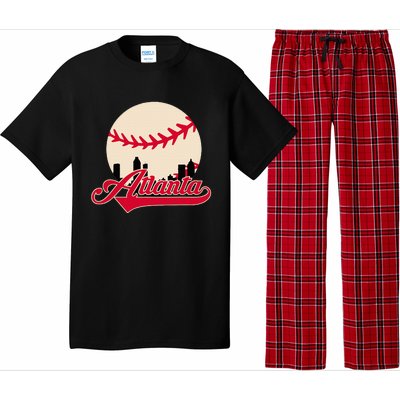 Atlanta Baseball Skyline Georgia Atlanta Pajama Set