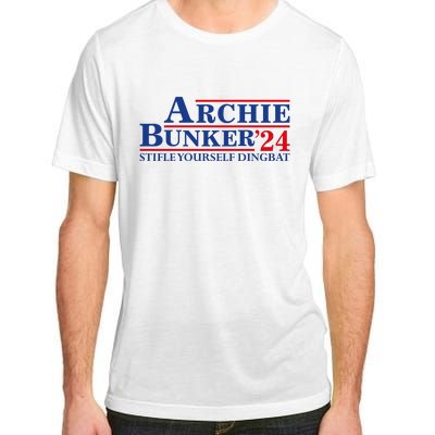 Archie Bunker’24 Stifle Yourself Dingbat Adult ChromaSoft Performance T-Shirt