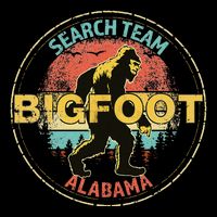 Alabama Bigfoot Search Team Sasquatch Merchandise Yupoong Adult 5-Panel Trucker Hat