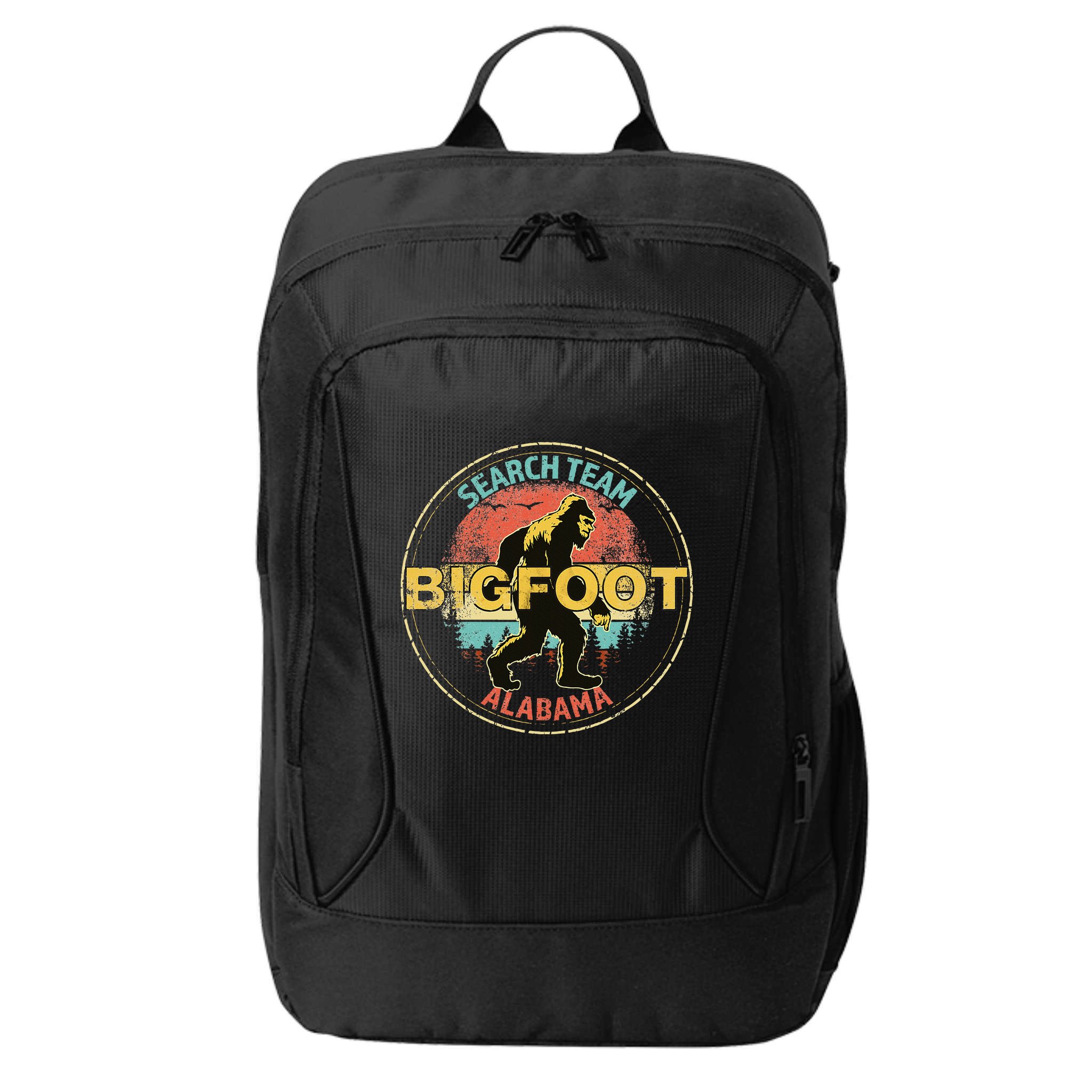 Alabama Bigfoot Search Team Sasquatch Merchandise City Backpack