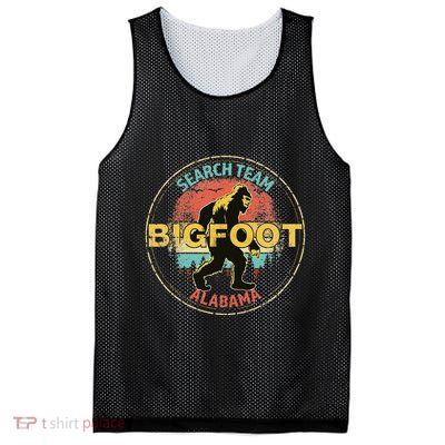 Alabama Bigfoot Search Team Sasquatch Merchandise Mesh Reversible Basketball Jersey Tank