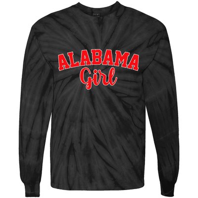 Alabama Bigfoot Search Team Sasquatch Merchandise Tie-Dye Long Sleeve Shirt
